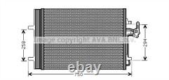 Condenseur de climatisation AVA pour FORD GALAXY (2006) 2.0 TDCI