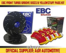 DISQUES AVANTS EBC GD JAUNES YELLOWSTUFF 298 mm POUR LAND ROVER RANGE ROVER 4.2 1992-94