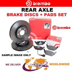 DISQUES DE FREIN ARRIÈRE BREMBO + PLAQUETTES pour LAND ROVER RANGE ROVER SPORT 3.6D 4x4 2006-13
