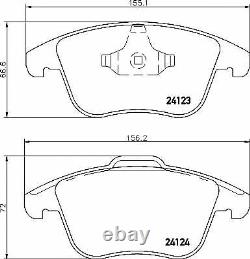 DISQUES ET PLAQUETTES DE FREIN AVANT MINTEX pour LANDROVER RANGE ROVER EVOQUE 2.0 4x4 2014 et plus récent