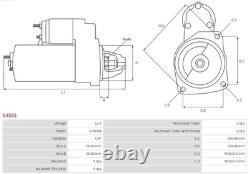 Démarreur As-pl S4035 pour BMW, Ford, Land Rover, Opel, Vauxhall