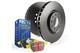 Disque Avant Ebc Et Plaquette Yellowstuff Pour Range Rover Evoque (l538) 2.0 Td 4wd 1518