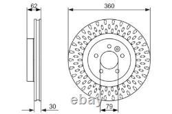 Disque de frein 0986479578 pour Lexus IS Land Rover RANGE ROVER DISCOVERY LR038934