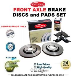 Disques de FREIN + PLAQUETTES de FREIN pour ESSIEU AVANT de LANDROVER RANGE ROVER 3.0 4x4 2013-présent