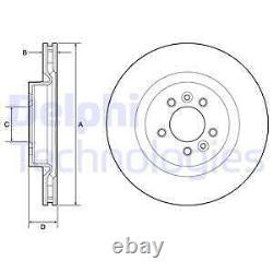 Disques de FREIN + PLAQUETTES de FREIN pour ESSIEU AVANT de LANDROVER RANGE ROVER 3.0 4x4 2013-présent