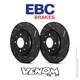 Disques De Frein Arrière Ebc Usr De 302 Mm Pour Ford Galaxy Mk2 2.0 Td Elec H/b 06-15 Usr1501