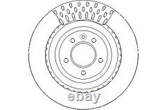 Disques de frein arrière pour Land Rover Range Rover Sport 13 Nbd2003