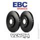 Disques De Frein Avant Ebc Oe 300mm Pour Ford Mondeo Mk4 2.3 2007-2011 D1500
