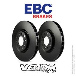 Disques de frein avant EBC OE 300mm pour Volvo V70 Mk3 2.0 Turbo 2010- D1500