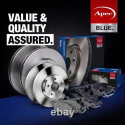 Disques et plaquettes de frein avant et arrière Apec compatibles avec Mercedes-Benz Classe V 2024 et plus