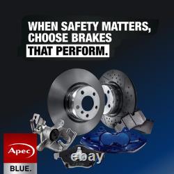 Disques et plaquettes de frein avant et arrière Apec compatibles avec Mercedes-Benz Classe V 2024 et plus