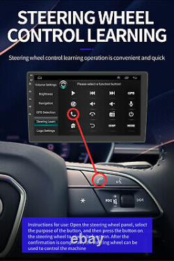 Double 2 Din 9 GPS WIFI Lecteur MP5 de voiture Écran tactile Radio stéréo Android 10.1