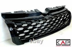 Dynamic Gloss Black Front Grille 2016+ Facelift Adapte Range Rover Evoque 2011-18