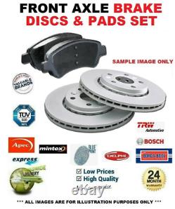 ENSEMBLE DE DISQUES ET DE PLAQUETTES DE FREIN AVANT POUR LANDROVER RANGE ROVER IV 5.0 SCV8 4x4 2012-et plus