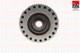 Fai Fvd1060 Poulie De Vilebrequin Pour Courroie, Compatible Ford Land Rover