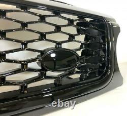 Gloss Black Front Grille & Side Vents Black Mesh Range Rover Sport L320 2010-13