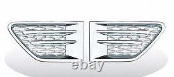 Grille Latérale Vent Latéral Range Rover Sport L320 10-13 Chrome Et Argent