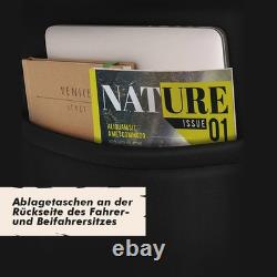 Housses de siège (Pilote) adaptées pour Land Rover Range Rover Evoque (Noir-Gris) 3.1