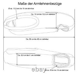 Housses de siège (Pilote) adaptées pour Land Rover Range Rover Evoque (Noir-Gris) 3.1