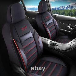 Housses de siège de voiture pour Land Range Rover Sport en noir rouge
