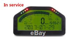 Jauge Rallye De L'écran LCD De Voiture Automatique Affichage Dash Race Capteur Bluetooth Led D'alarme