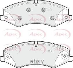 Jeu de plaquettes de frein avant APEC pour Land Range Rover TDV8 3.6 d'Avril 2006 à Avril 2012