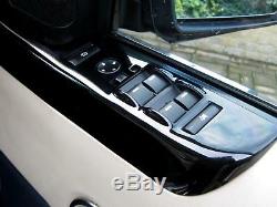 Kit De Mise À Niveau Intérieur Noir Brillant Pour Le Range Rover L322 Garniture De Porte Autobiographie