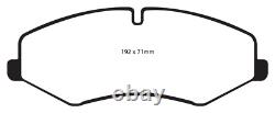 Kit de Freins Avant EBC B01 Plaquettes Disques pour Land Rover Range Rover 3 (L322)