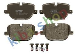 Kit de plaquettes de frein arrière avec boulons de guidage d'étrier de frein avec extras, compatible avec Land Rover