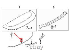 LAND ROVER RANGE ROVER IV L405 Joint en caoutchouc du spoiler arrière LR038604 NEUF AUTHENTIQUE