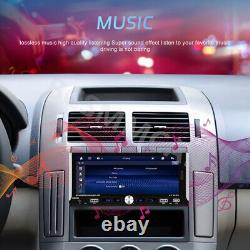 Lecteur MP5 de voiture stéréo radio Bluetooth écran tactile avec caméra arrière à 4 LED