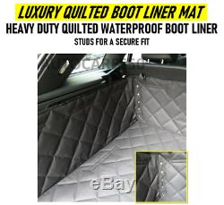 Luxe Heavy Duty Quilted Liner Boot Voiture Étanche Tapis De Coffre Pour Audi Q2 Q3 Q5