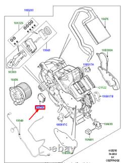 MOTEUR DE RÉSISTANCE DE VENTILATEUR HVAC LAND ROVER RANGE ROVER IV L405 LR112161 NEUF D'ORIGINE