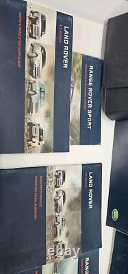 Manuel du propriétaire du Range Rover Sport L320 2006 avec dossier en cuir OEM