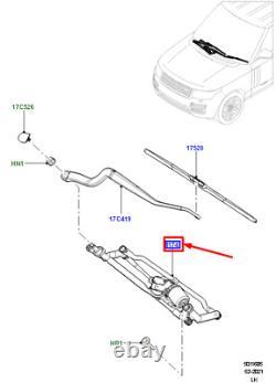 Mécanisme d'essuie-glace avant du pare-brise LR RANGE ROVER IV L405 LHD LR161376 NEUF AUTHENTIQUE