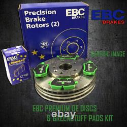 NOUVEAUX DISQUES DE FREIN AVANT EBC 298mm ET KIT DE PLAQUETTES GREENSTUFF QUALITÉ OE KIT5287