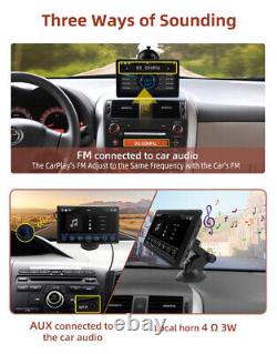 Navigation GPS de voiture Stéréo FM Radio Écran tactile sans fil Moniteur Android 1080P