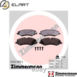 Pack de plaquettes de frein à disque 25022.985.2 pour Land Rover Discovery/IV Range/Sport