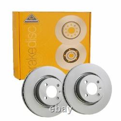 Paire De Disques De Frein Avant Nap Pour Land Range Rover Evoque 2.0 Litre (5/15-12/19)