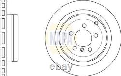Paire de disques de frein arrière NAPA compatibles avec Land Rover Range Rover et Range Rover Sport