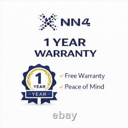 Paire de disques de frein arrière NAPA compatibles avec Land Rover Range Rover et Range Rover Sport