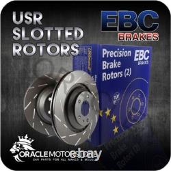 Paire de disques de frein arrière rainurés EBC USR neufs, haute performance, qualité d’origine, USR1373