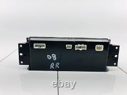 Panneau central du tableau de bord avant du Land Range Rover Sport 08-09 avec panneau de commutation HVAC OEM