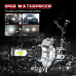 Phare LED 7 pouces à faisceau haut/bas avec ampoules H4 T10 pour Wrangler JK LJ CJ TJ