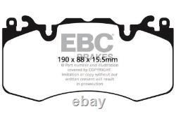 Plaquettes de frein avant EBC Ultimax pour Landrover Range Rover L405 4.4 TD 339HP 2012 et plus récentes