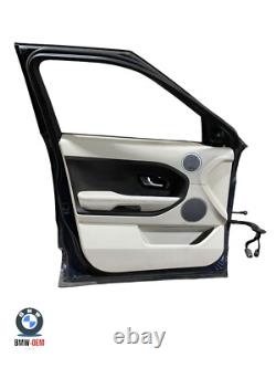 Porte avant gauche passager Range Rover L538 Evoque en bleu baltique Lrc 912