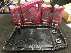 Pour Bmw X5 3.0 D Sd 4.8i E70 Automatic Gearbox Oil Supp Pan Filter Service Kit