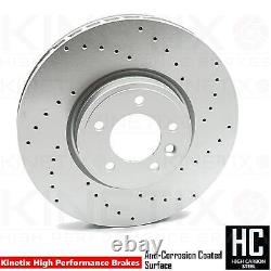 Pour Land Rover Discovery 2.0 Td4 Disques de frein avant et arrière percés avec plaquettes Brembo