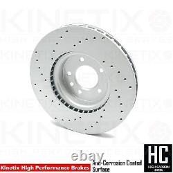 Pour Land Rover Discovery 2.0 Td4 Disques de frein avant et arrière percés avec plaquettes Brembo