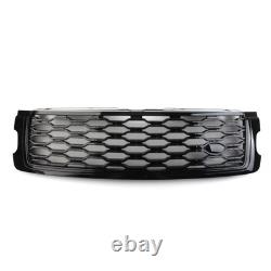 Pour Land Rover Range Rover 2018-2022 Pare-chocs avant Grille ABS Grille Noire